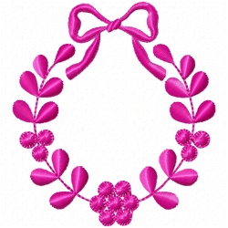 Flowers And Tree Embroidery Design 3